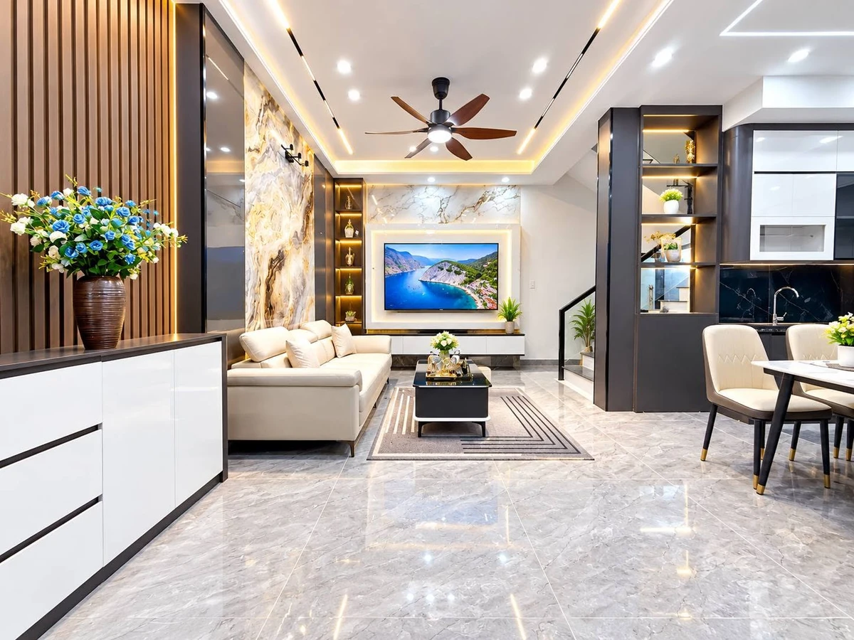 Bán nhà 3 tầng 50m² mặt tiền 6.5m Đặng Cương Quận 12 - Ảnh 1