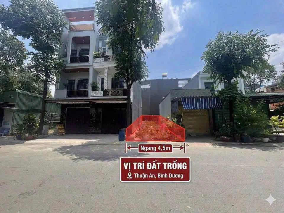 Bán đất KDC Thanh Bình Thuận An 76,5m2, 3,8 tỷ - Ảnh 1