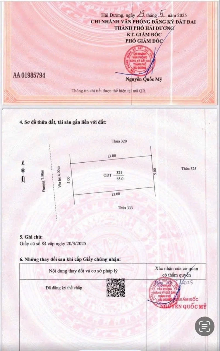 Bán đất 65m2 khu đô thị Âu Việt Phú Lương 2 tỷ 3 - Ảnh thu nhỏ 3