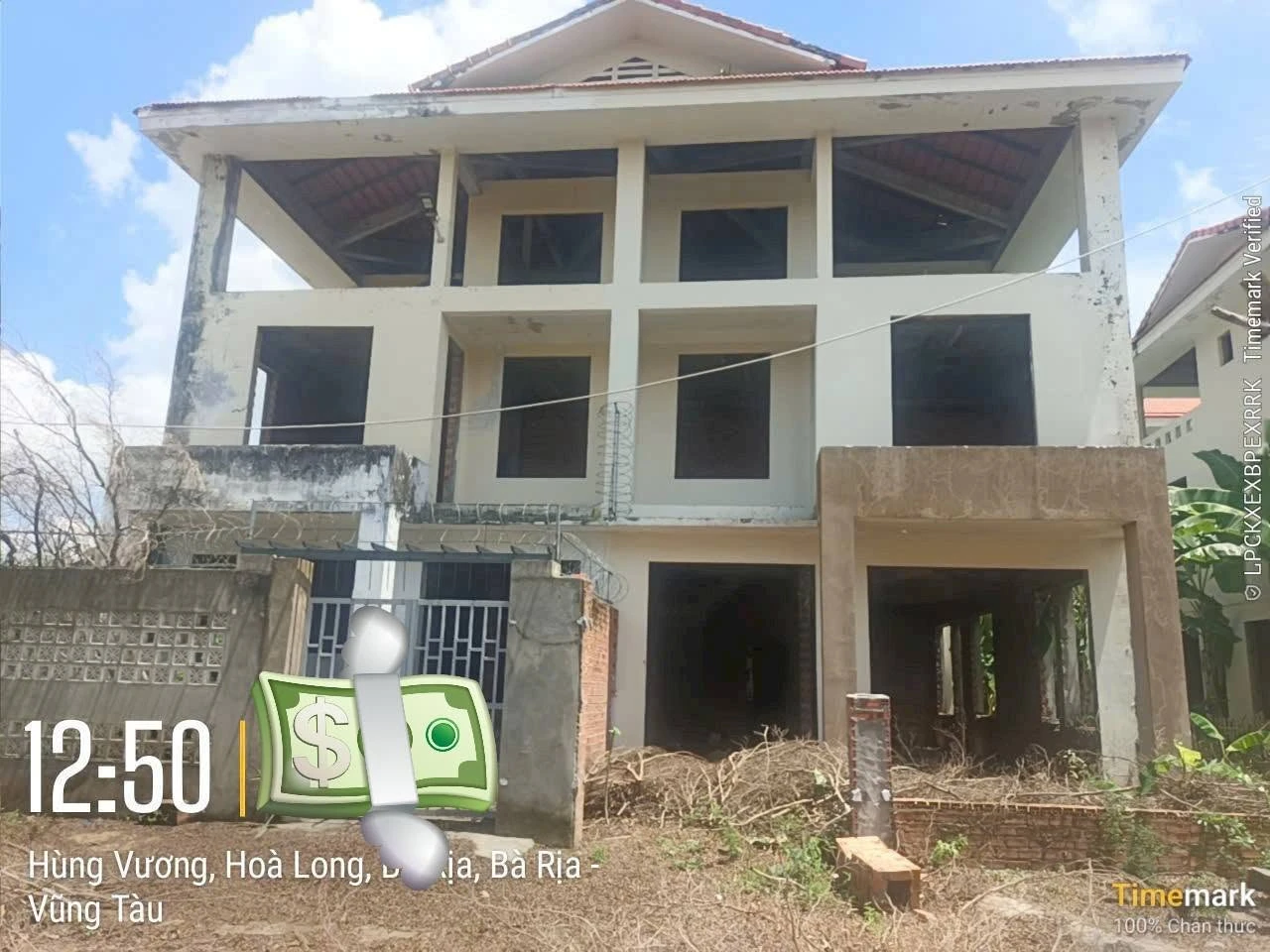 Biệt thự mặt tiền Hùng Vương 200m², Bà Rịa, 4.7 tỷ - Ảnh 1