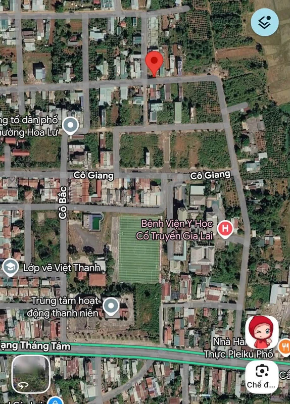 Bán đất thổ cư 120m² hẻm ô tô Pleiku Gia Lai