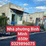 Bán nhà đất 50m2 có nhà cấp 4 cũ giá 650 triệu tại phường Bình Minh, Tây Ninh - Ảnh thu nhỏ 1