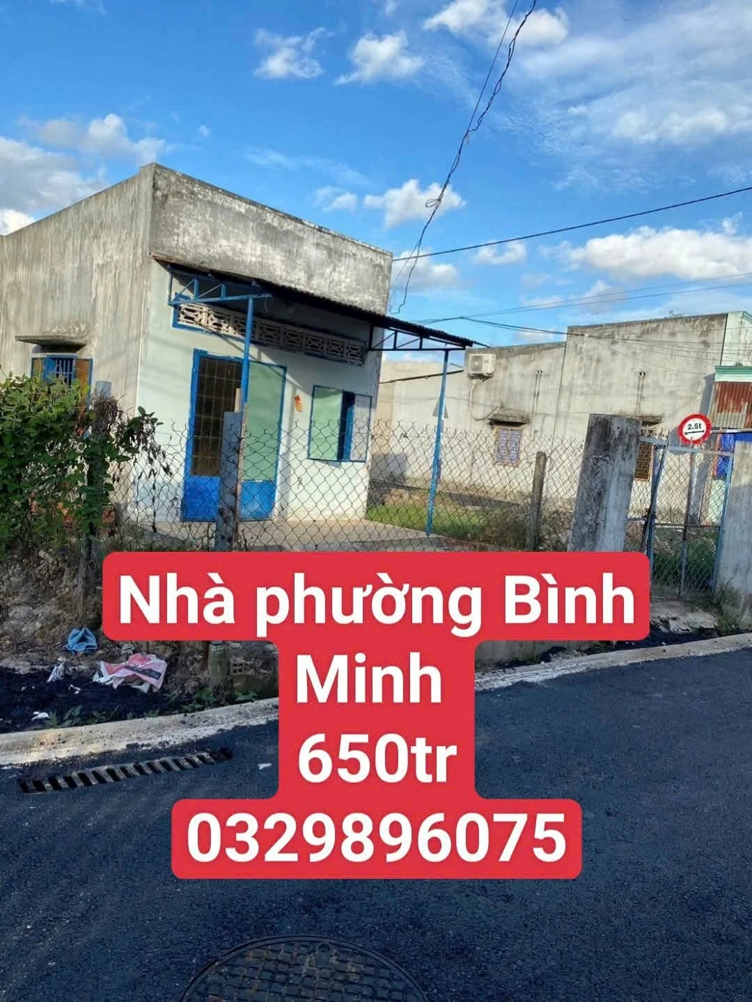 Bán nhà đất 50m2 có nhà cấp 4 cũ giá 650 triệu tại phường Bình Minh, Tây Ninh - Ảnh 1