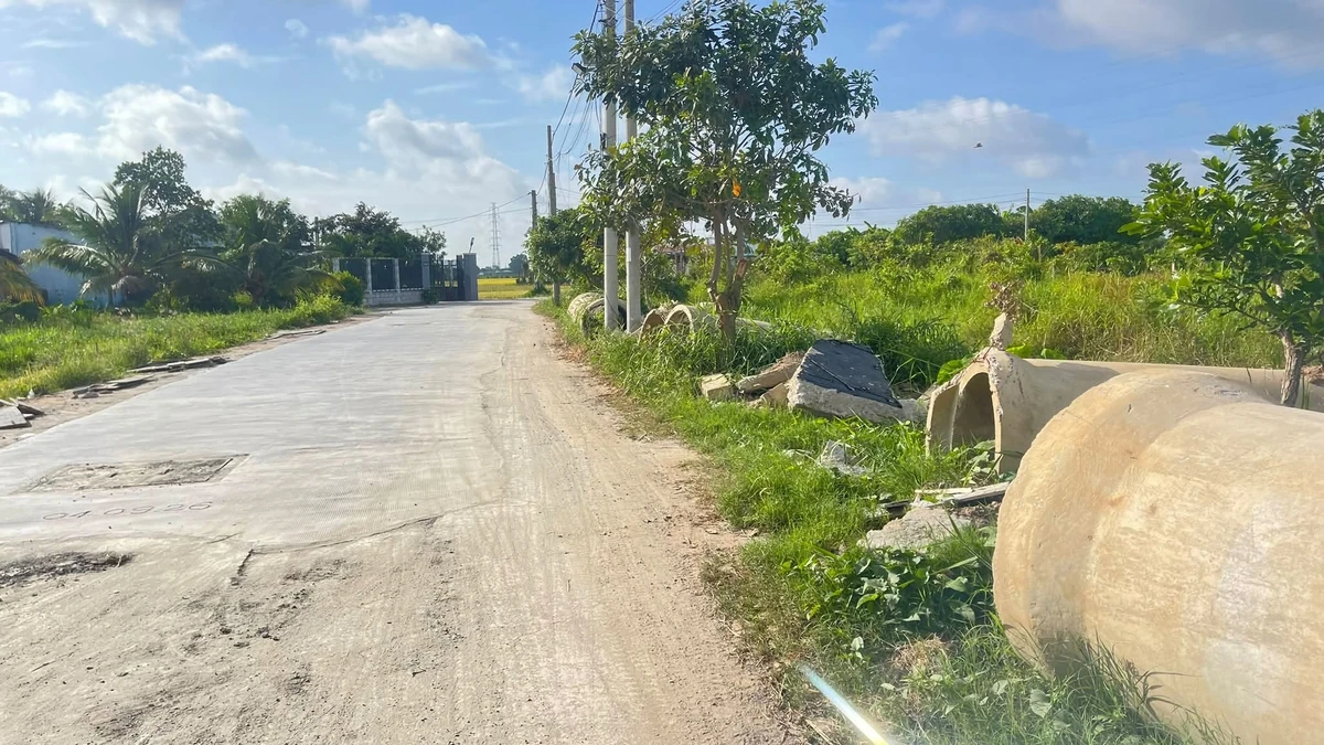 Bán đất thổ cư 110.9m2 Phường 5 Tân An Long An - Ảnh 1