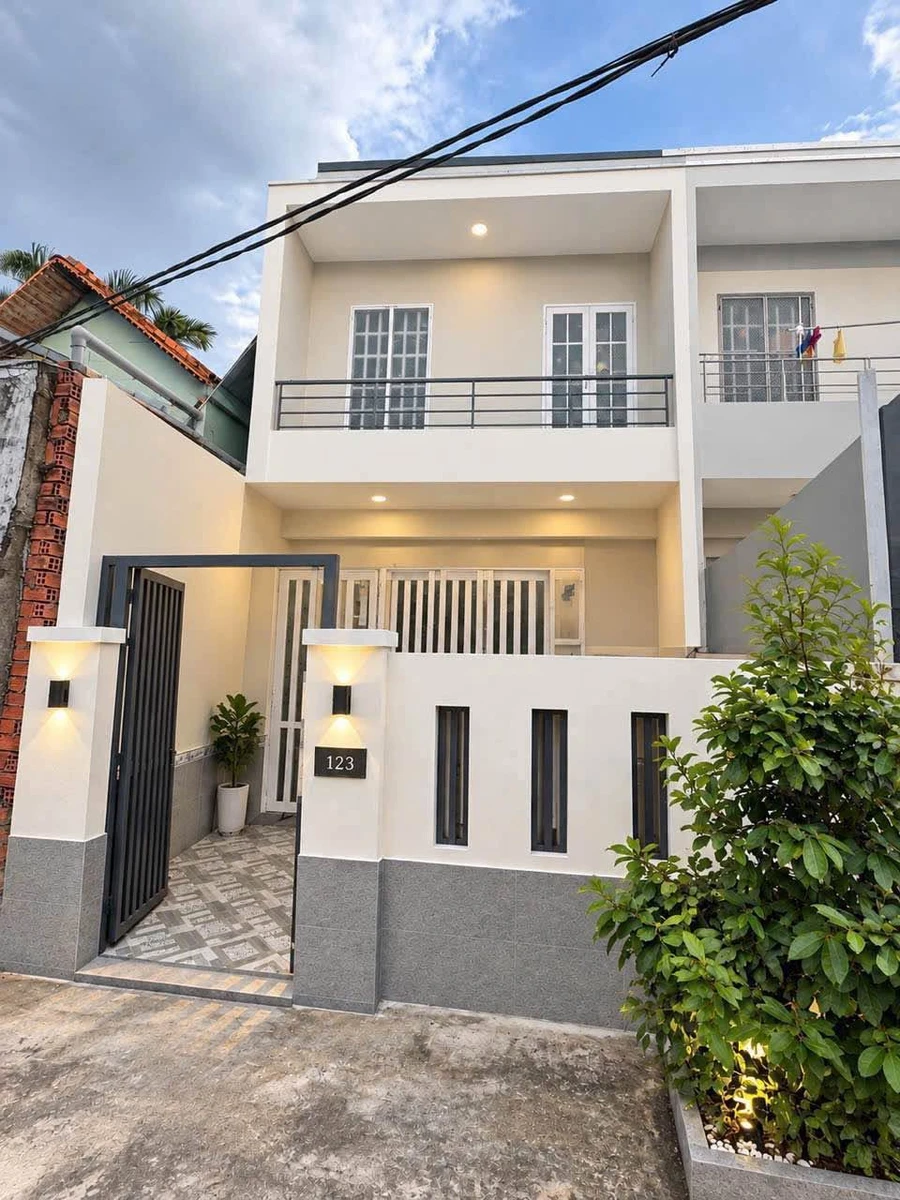 Bán nhà 2PN 75m2 thị trấn Cần Giuộc, Tây Ninh giá 1 tỷ 590 triệu - Ảnh thu nhỏ 4