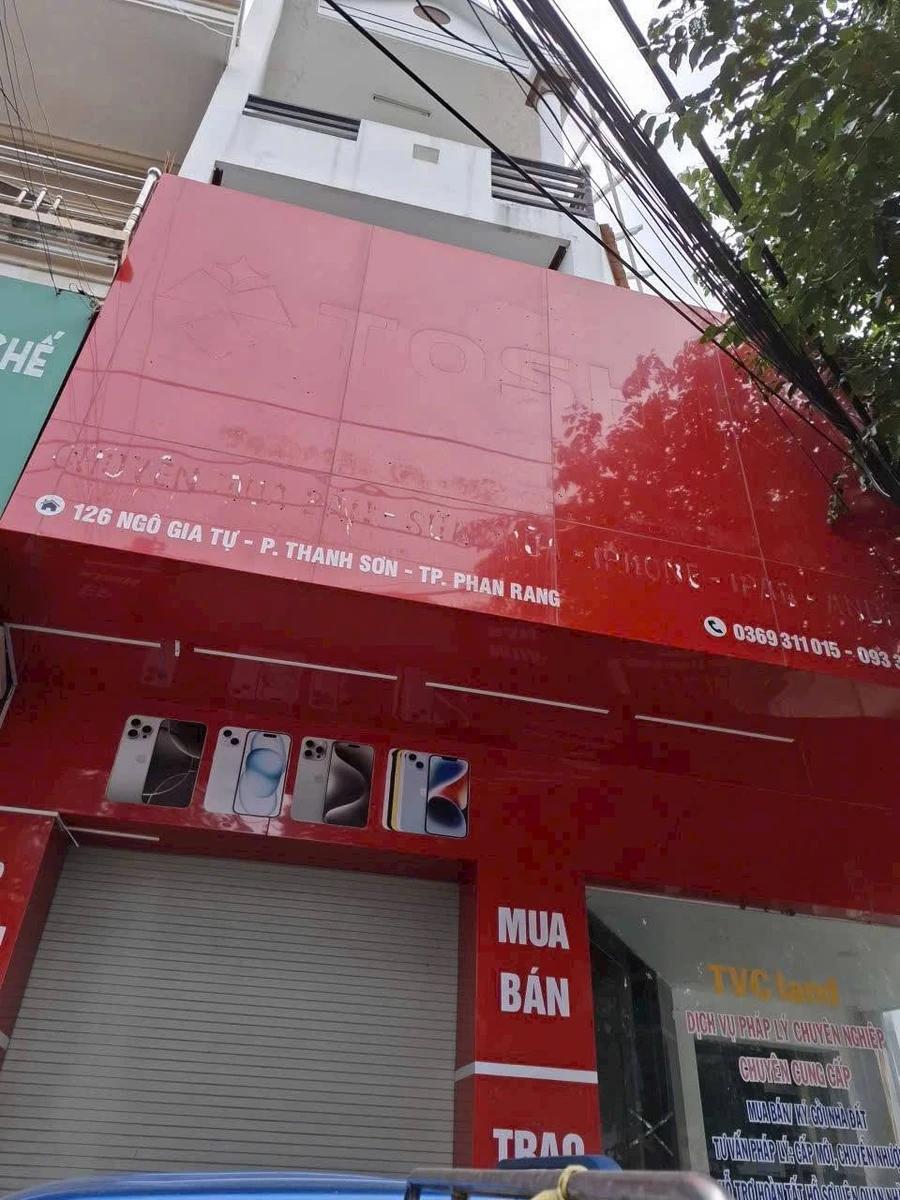 Bán nhà 2 mặt tiền Ngô Gia Tự, Phan Rang, 107m², 4 phòng - Ảnh thu nhỏ 2