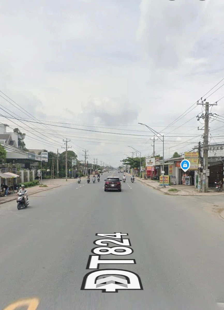 Bán nhà 1 trệt 1 lầu mặt tiền DT824, 5x48m, thổ cư, xã Mỹ Hạnh - Ảnh thu nhỏ 3
