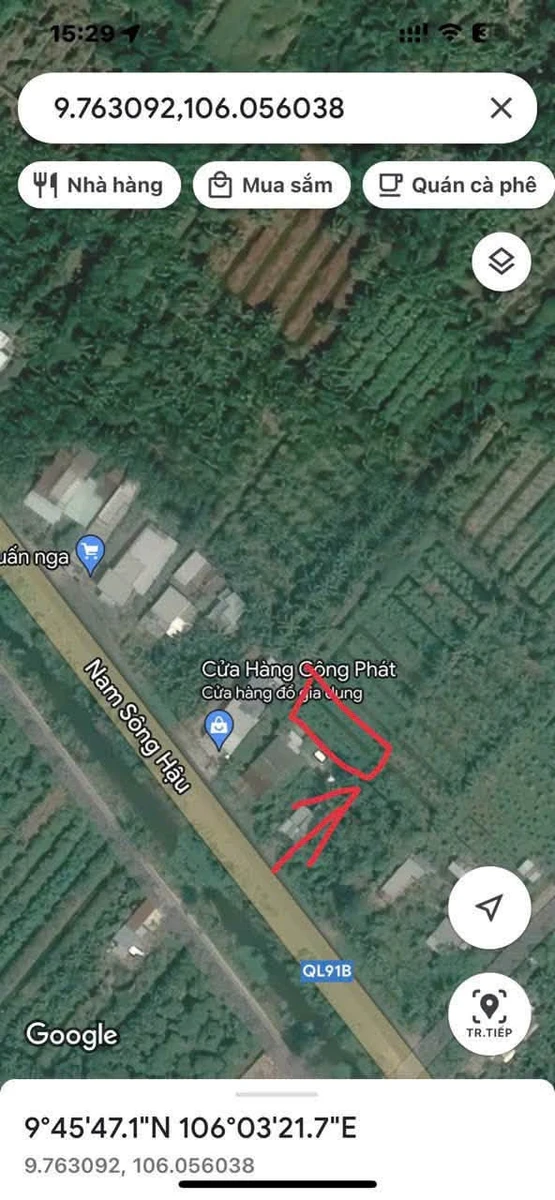 Bán đất thổ vườn 1434m2 SHR Nhơn Mỹ, Cần Thơ - Ảnh thu nhỏ 2