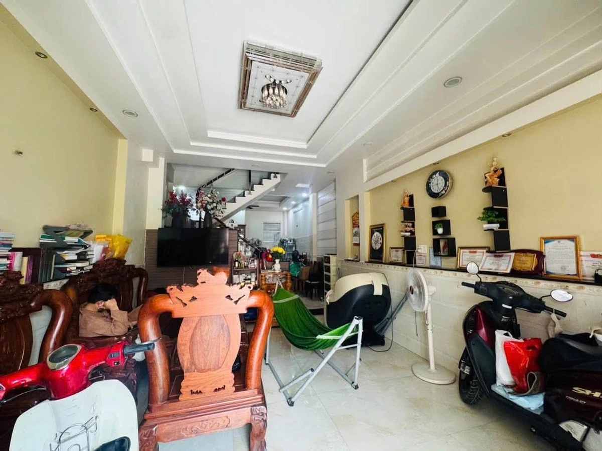 Nhà 4 tầng 62m² hẻm xe hơi Bình Phú 6.3 tỷ - Ảnh thu nhỏ 2