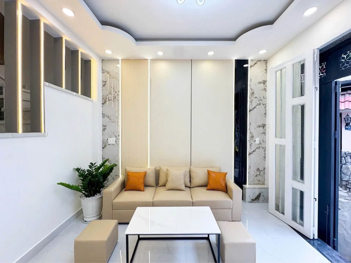 Bán nhà mới 2 tầng 30m2 đất, 2PN, hẻm 4m gần ĐH Marketing, Quận 7 - 4,65 tỷ - Ảnh thu nhỏ 5