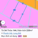 Bán lô đất 220m2 đường nhựa Phước Hải, Nhà Bè - Ảnh thu nhỏ 1