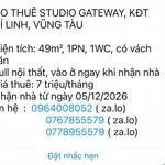 Cho thuê studio Gateway Chí Linh 49m² 7 triệu/tháng - Ảnh thu nhỏ 1