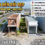 Bán nền đất 69,75m² đường Số 9 KDC Tràng An Bạc Liêu - Ảnh thu nhỏ 1