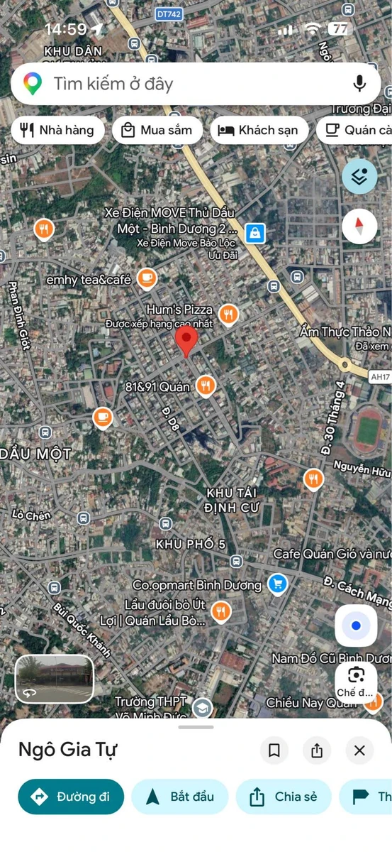 Bán đất mặt tiền Hoàng Văn Thụ Chánh Nghĩa 450m² - 4 tỷ - Ảnh thu nhỏ 3