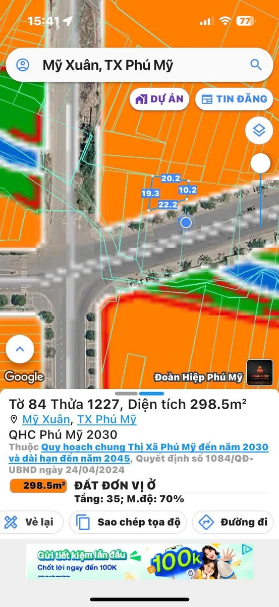 Bán mặt tiền Đường 80 Phú Mỹ 298m2 9 tỷ - Ảnh thu nhỏ 4