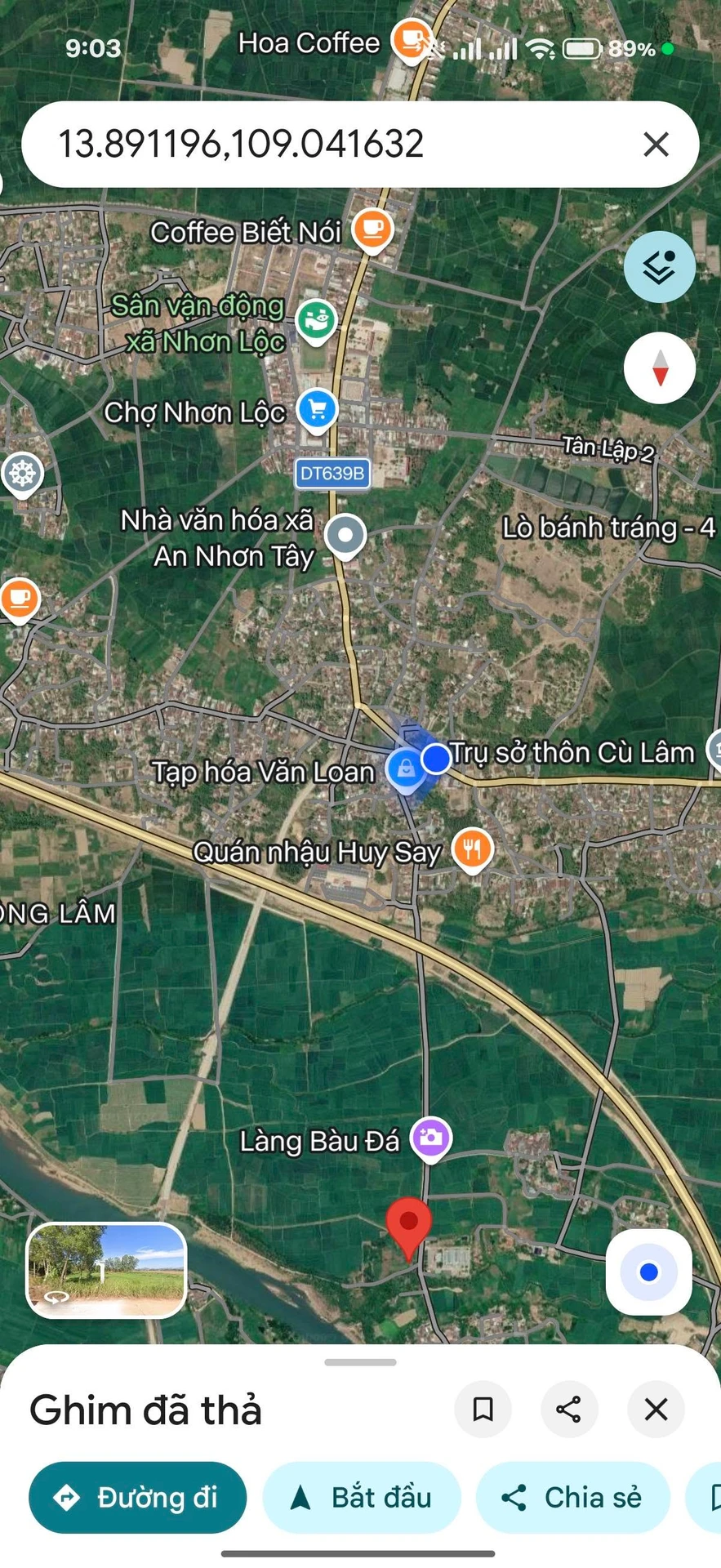 Bán đất ruộng 800m2 gần Làng Rượu Bầu Đá, An Nhơn Tây 120 triệu - Ảnh 1