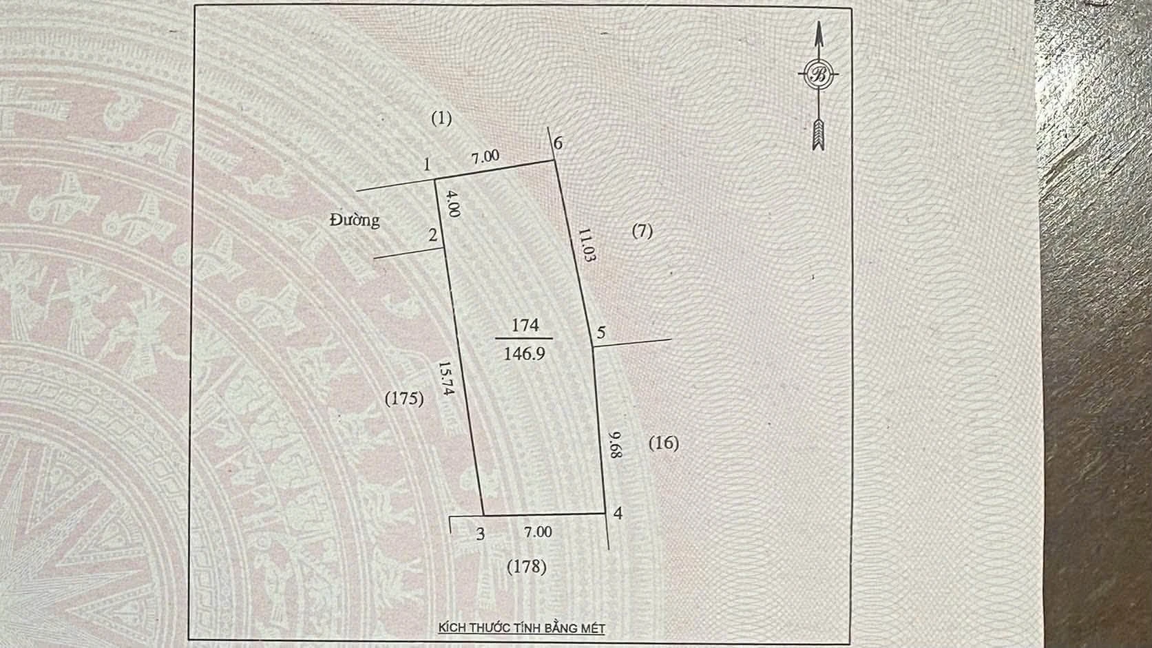 Bán đất Hưng Dũng cũ 146.9m² giá 3 tỷ 1 - Ảnh 1