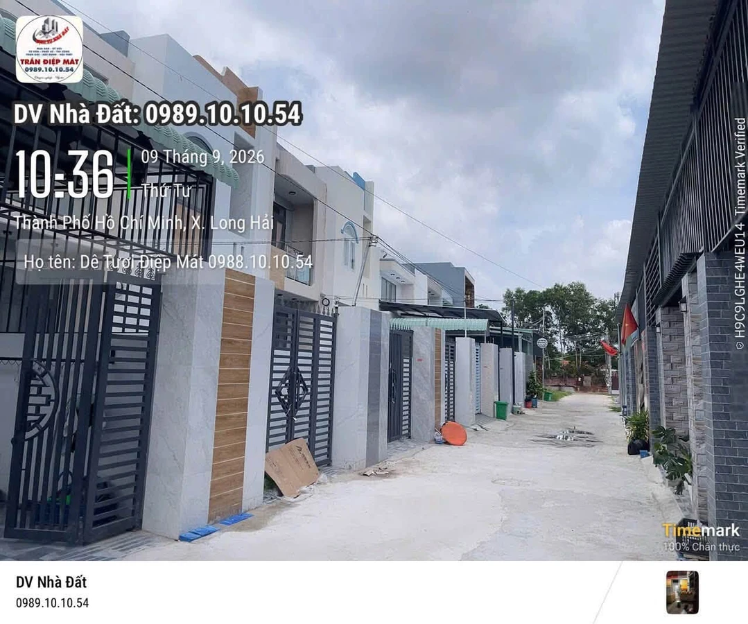 Bán nhà 1 trệt 1 lầu 3PN, 68m², Long Hải, Quận 12 - Ảnh 1