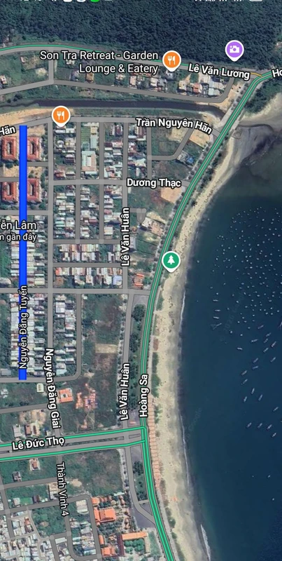 Bán đất mặt tiền 90m2 đường Nguyễn Đăng Tuyển, Đà Nẵng