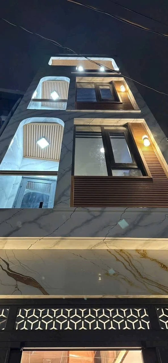 Bán nhà mới 4 tầng + sân thượng hẻm xe hơi đường Mai Xuân Thưởng, Bình Tây, Quận 6, 42m2 - Ảnh thu nhỏ 4