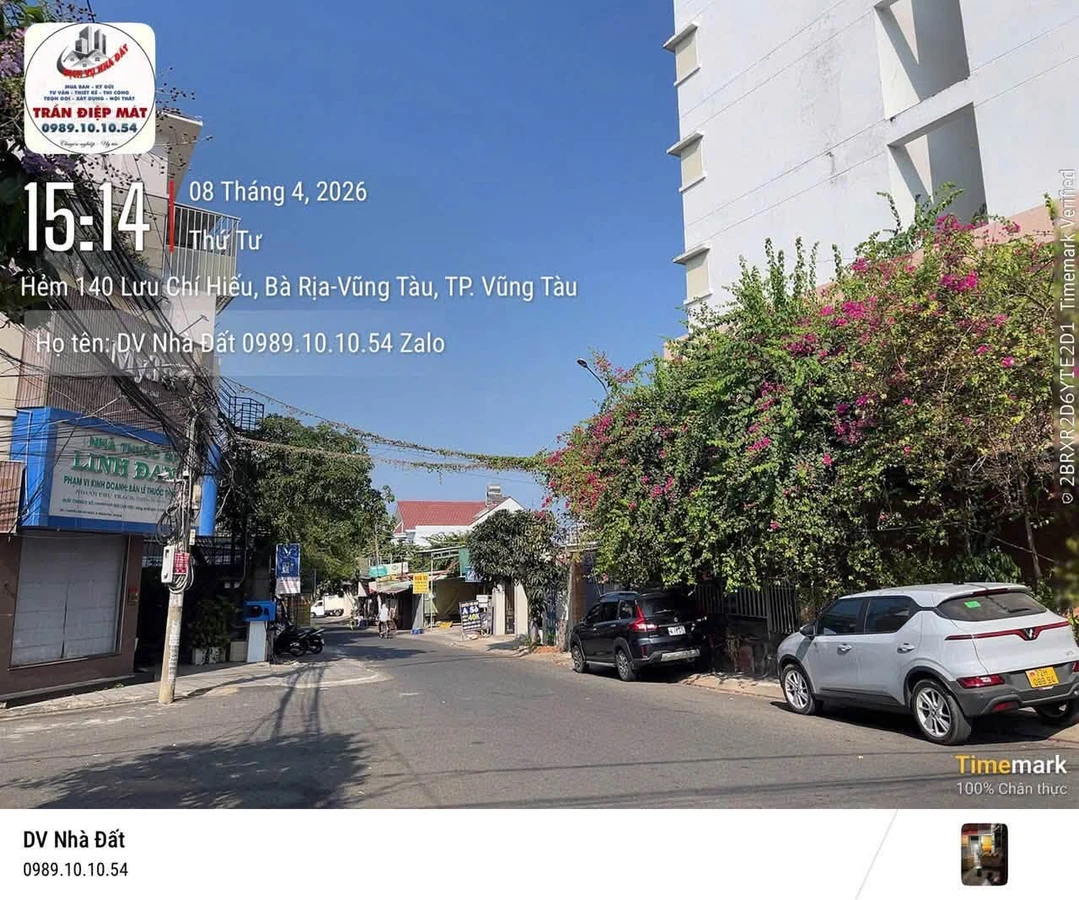Bán lô đất 100m² hẻm Nguyễn Hữu Cảnh Phường Rạch Dừa - Ảnh thu nhỏ 3