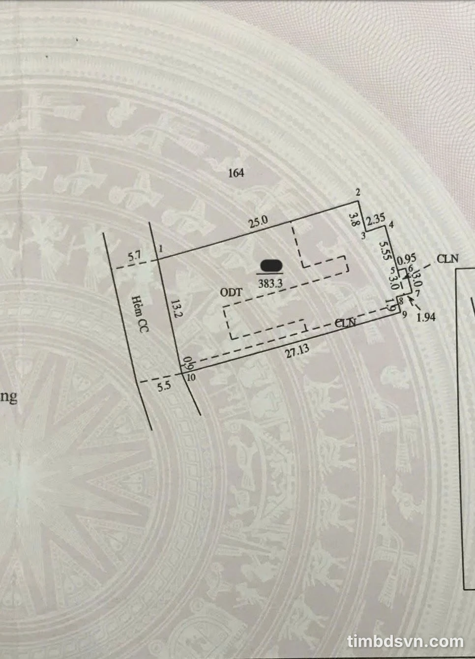 Bán nhà đất hẻm 332.5m² Trần Hưng Đạo 22 tỷ - Ảnh 1