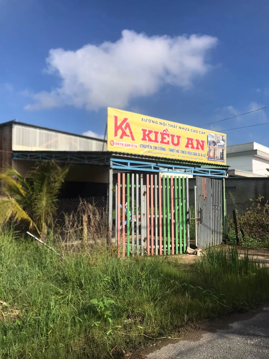 Bán đất thổ mặt tiền 5x30m tặng nhà tiền chế đường Nguyễn Kim Công, Khánh Hậu, Tây Ninh - Ảnh 1