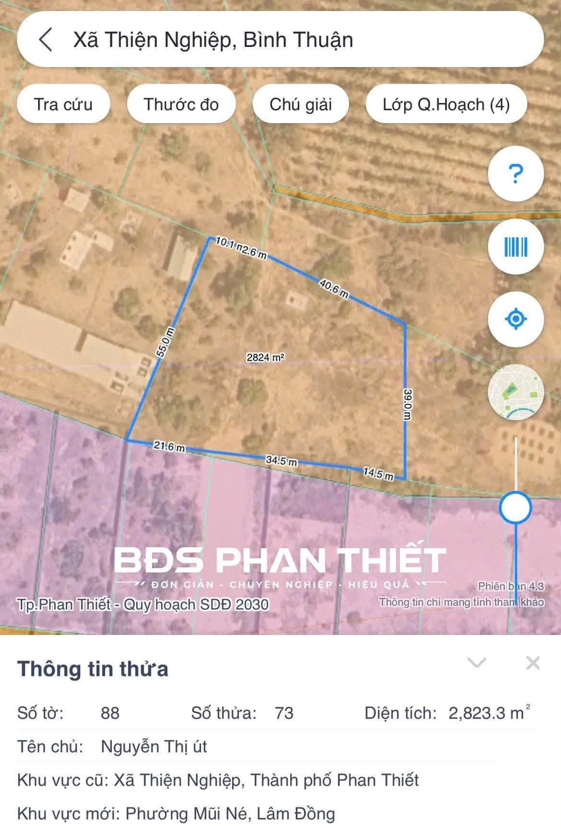 Bán đất Thiện Nghiệp Phan Thiết 2000m2 - Ảnh 1