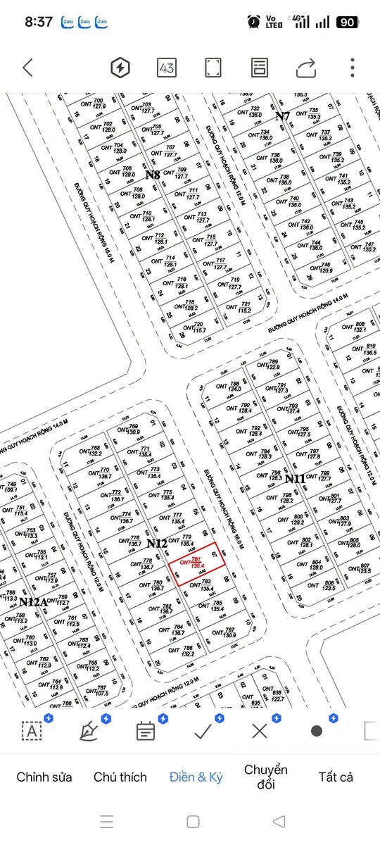 Bán đất Nghi Phú 135m² mặt tiền 8m, giá 5 tỷ - Ảnh 1