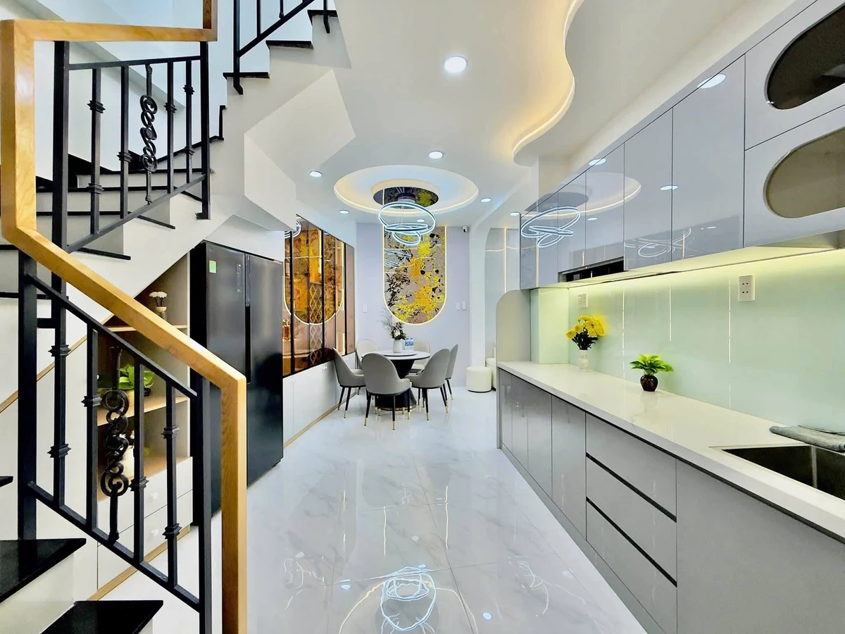 Bán nhà phố 50m² 3 tầng sân thượng Bình Thạnh 5 tỷ - Ảnh thu nhỏ 4