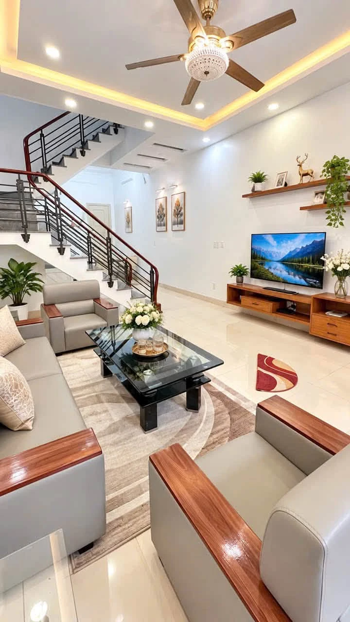 Nhà 3 tầng độc lập 61m2 Trang Quan, An Dương - Ảnh 1