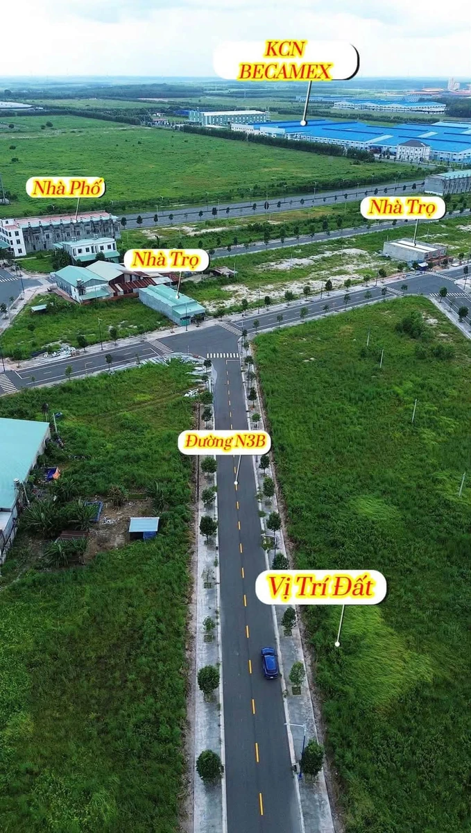 Bán 2 lô đất liền kề Becamex GD2, 5×35m, 1,7 tỷ - Ảnh thu nhỏ 2