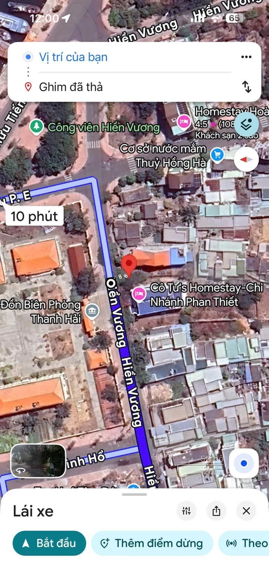 Bán lô đất 223m2 đường Hiền Vương, Phan Thiết, Lâm Đồng - Ảnh thu nhỏ 4