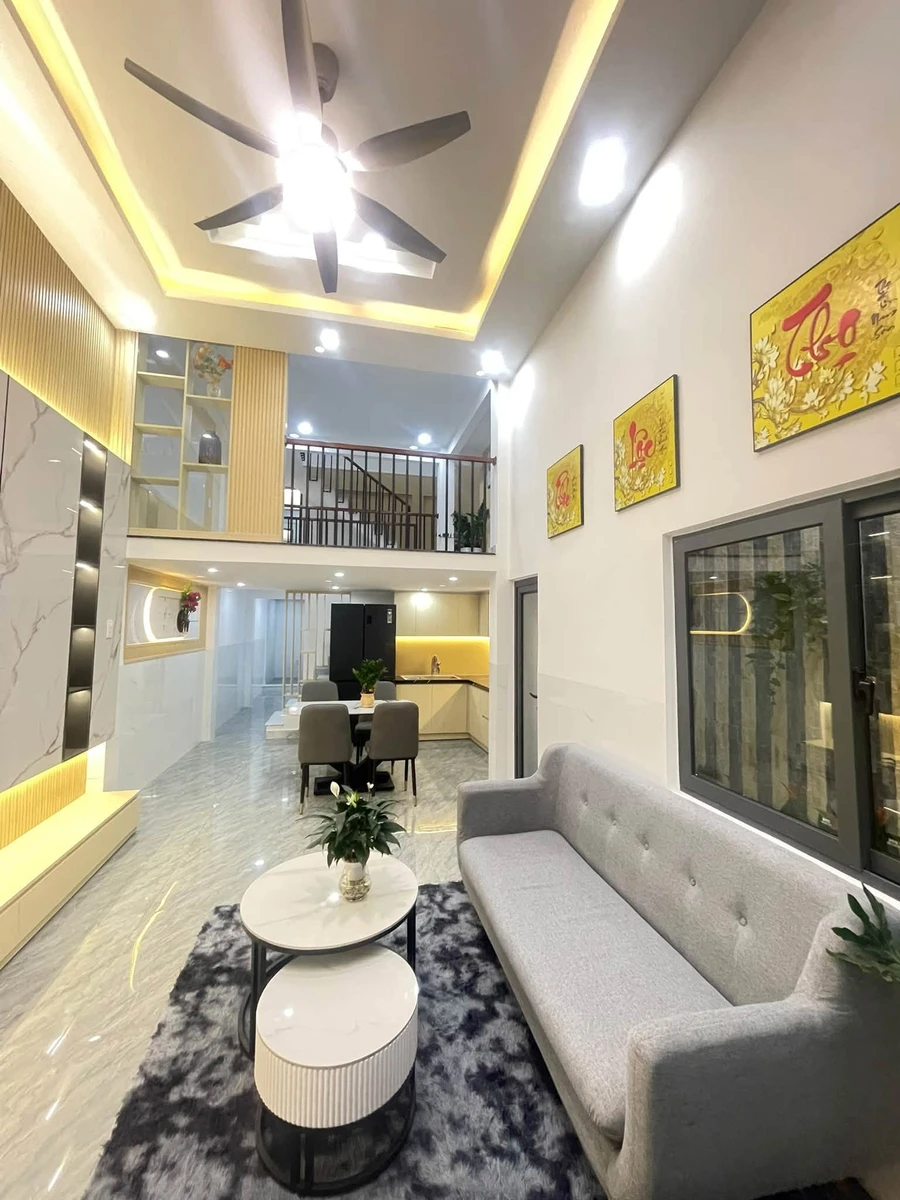 Bán nhà 2,5 tầng 75m2 kiệt Điện Biên Phủ, Đà Nẵng, 4PN, không ngập - Ảnh thu nhỏ 5
