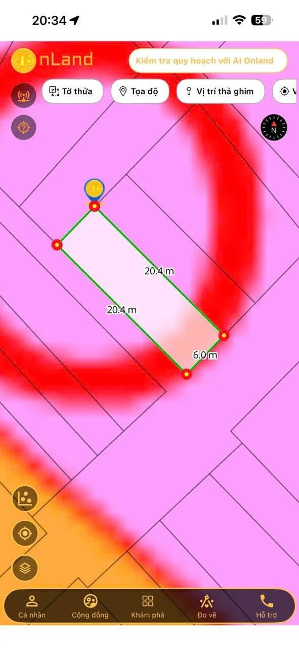 Bán lô góc 100m² 2 mặt tiền Ân Phú 2,5 tỷ - Ảnh 1