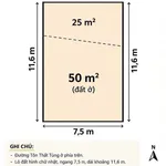 Bán nhà 2 tầng mặt đường Tôn Thất Tùng 75m2, 4 tỷ 8 - Ảnh thu nhỏ 3