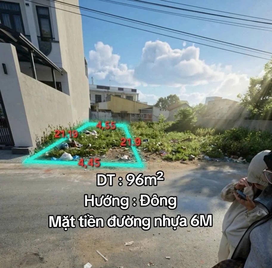 Bán đất hẻm nhựa 96m² Phường Bửu Long 3,3 tỷ - Ảnh thu nhỏ 4