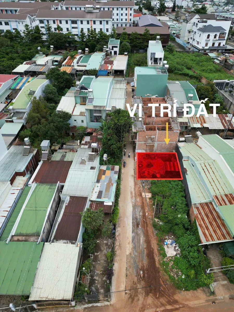 Đất bán 850 triệu hẻm Hàn Mạc Tử Gia Lai 70m² - Ảnh 1