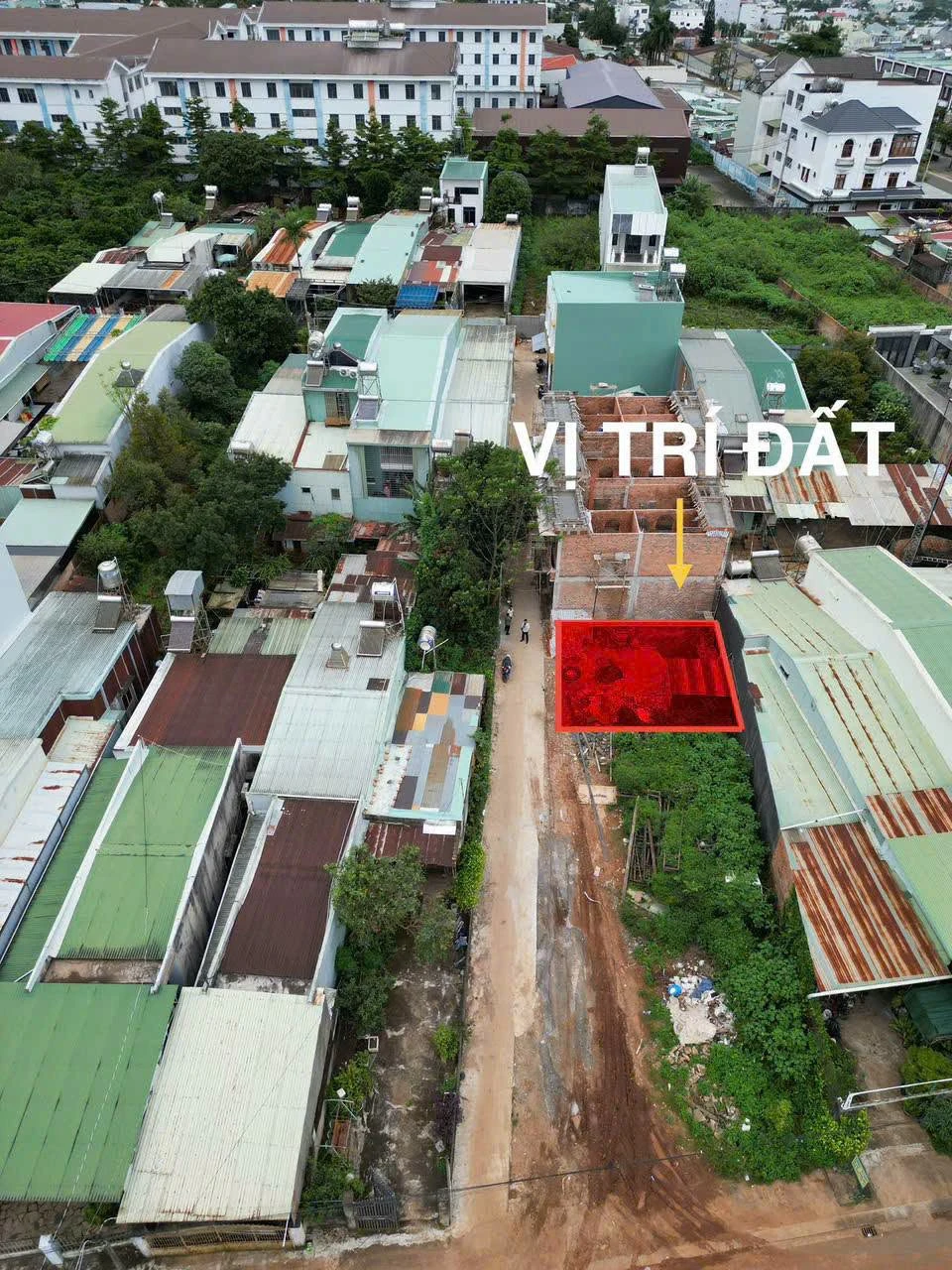Đất bán 850 triệu hẻm Hàn Mạc Tử Gia Lai 70m² - Ảnh 1