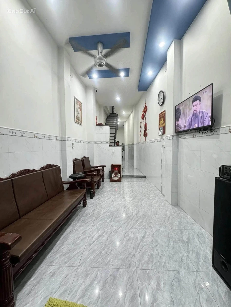 Bán nhà 4 tầng 4PN ở ngay Trần Thị Năm Q.12, 82.5m², 3.7 tỷ - Ảnh thu nhỏ 2