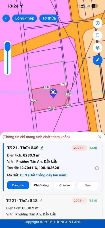 Bán lô đất góc 2 mặt tiền 595m² Nguyễn Xuân Nguyên 880 triệu