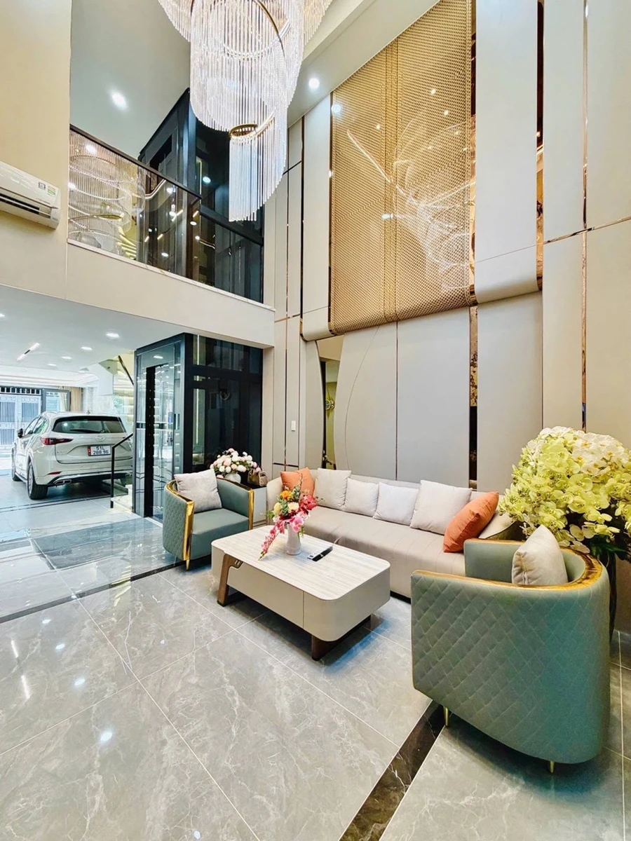Bán nhà 4x15m 1 trệt lửng 4 lầu thang máy, full nội thất, An Hội Tây, Gò Vấp - Ảnh thu nhỏ 3