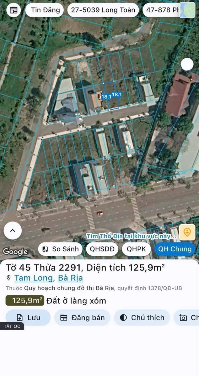 Bán đất 125m2 đối diện cổng Lan Anh 1, Hoà Long, TP Bà Rịa, giá 2,2 tỷ - Ảnh thu nhỏ 5