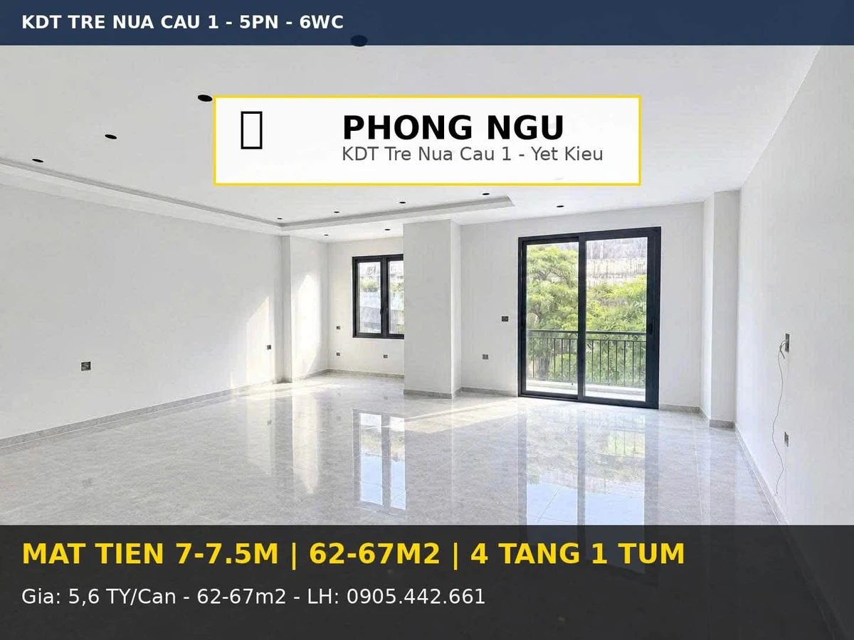 Bán nhà 4 tầng 1 tum, 5PN, 62-67m2, Hạ Long - Ảnh thu nhỏ 5