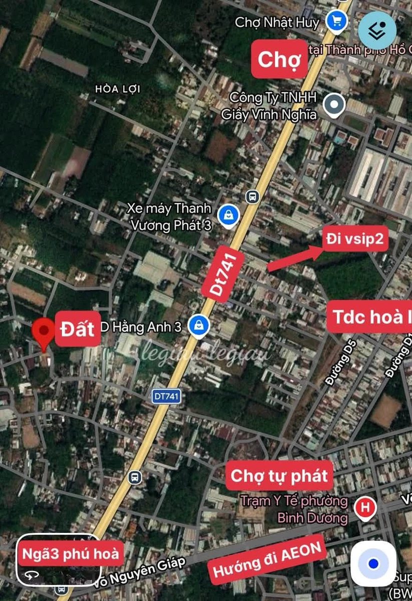 Bán lô góc đất Hòa Lợi 378m² giá 3 tỷ gần Chợ Nhật Huy - Ảnh 1
