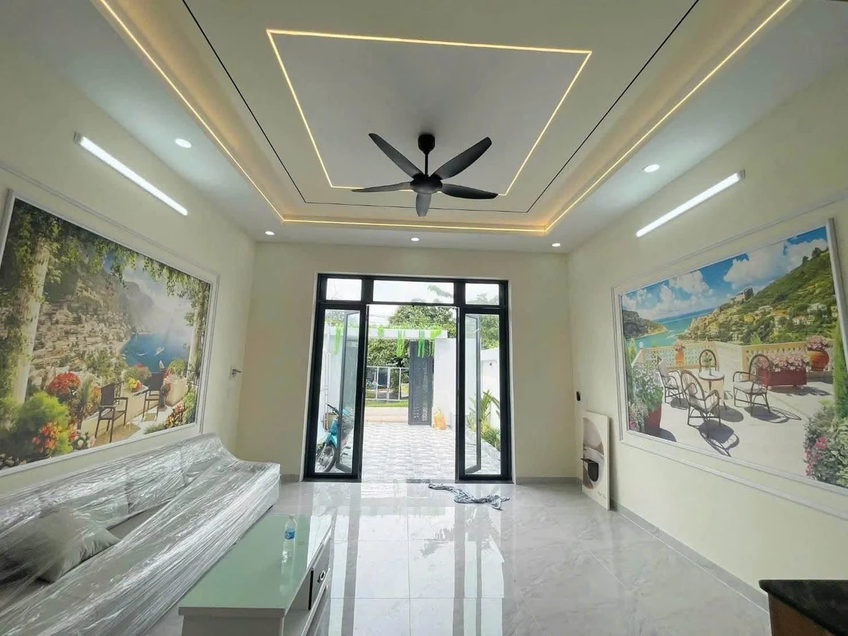 Bán nhà 1 trệt 1 lầu 3PN 140m2 xã Đức Hòa Đông 2,55 tỷ - Ảnh thu nhỏ 2