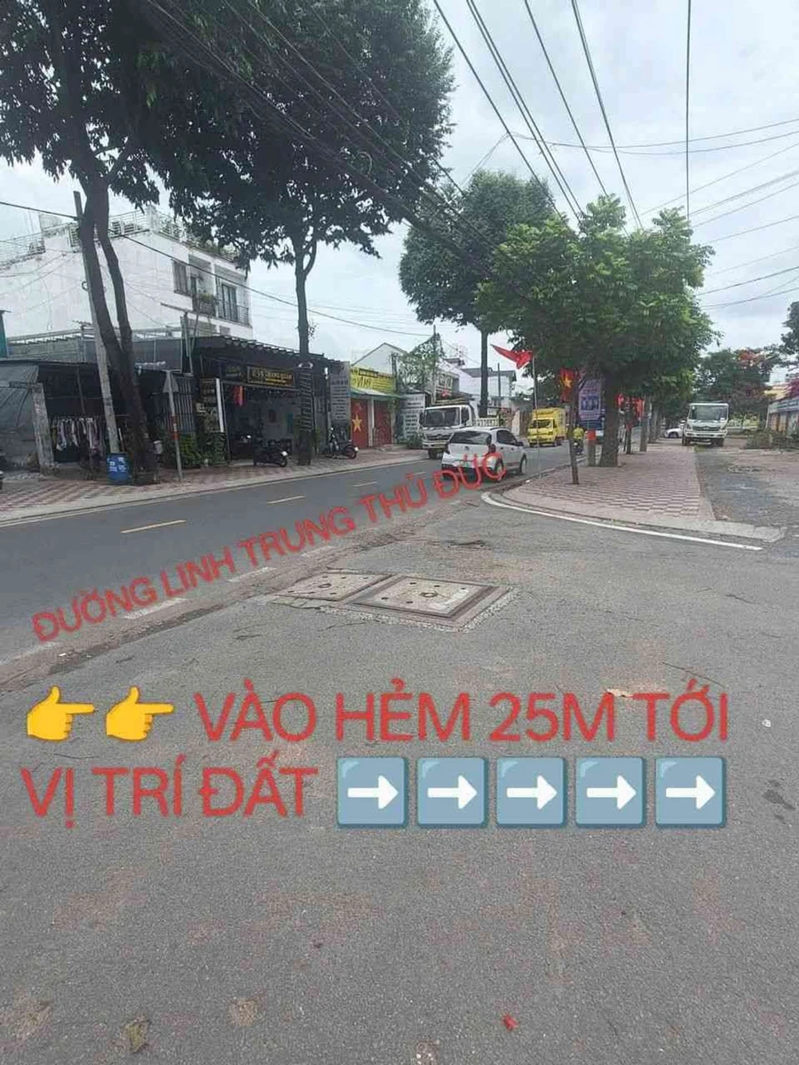 Bán đất full thổ cư Linh Trung 92m² giá 6,5 tỷ - Ảnh thu nhỏ 3