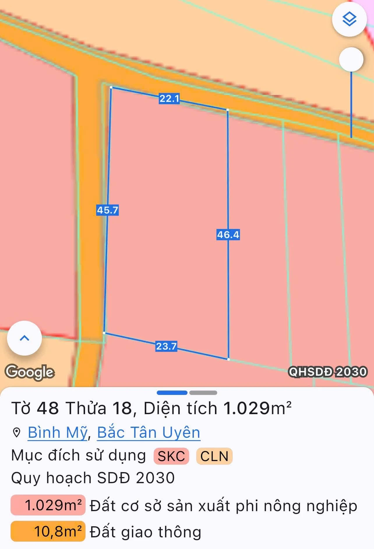 Bán đất Bình Mỹ 200m² giá 11 tỷ - Ảnh 1