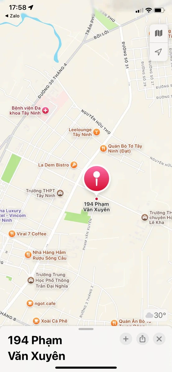 Bán đất mặt tiền đường Phạm Văn Xuyên, trung tâm Tân Ninh, Tây Ninh, giá 550 triệu/m2 - Ảnh 1