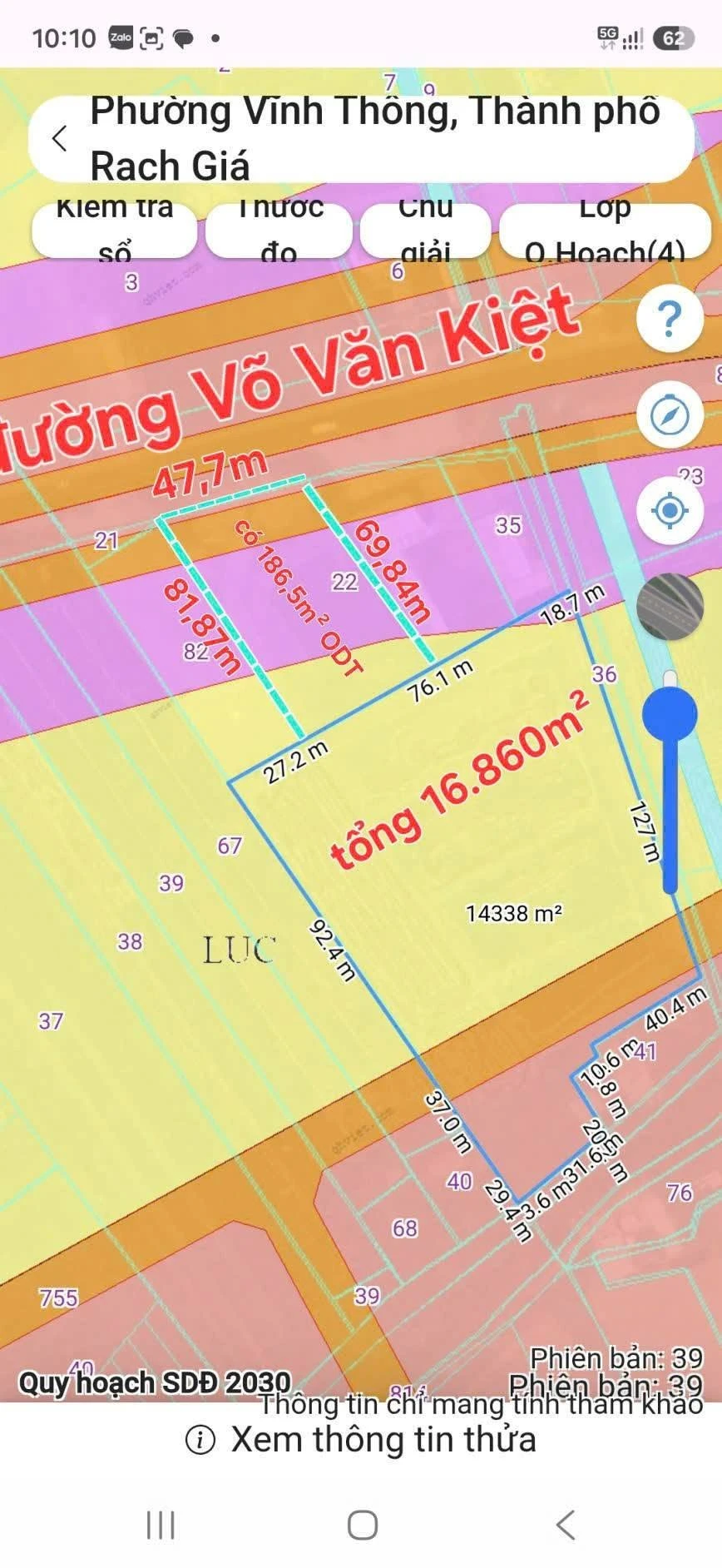 Bán 17.000m² đất mặt tiền Võ Văn Kiệt Rạch Giá - Ảnh 1